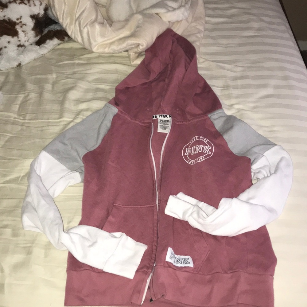 VS Pink Zip Up